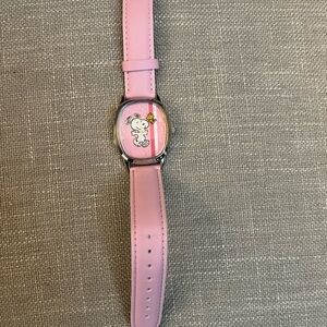 Pink Snoopy watch